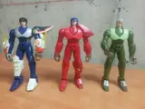Miniatura 1 per 3pz Action Figure Samurai TV Nagoya Takara 1988