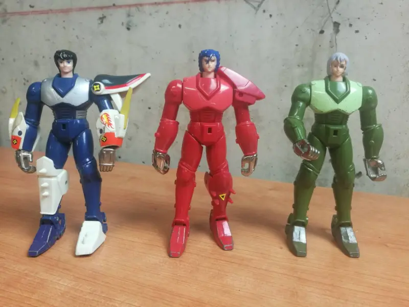 3pz Action Figure Samurai TV Nagoya Takara 1988 - Vista 1