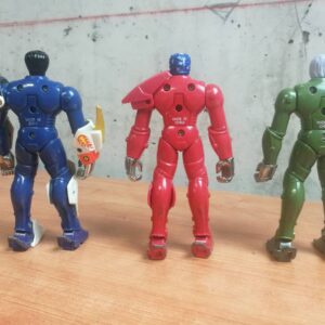 Miniatura 5 per 3pz Action Figure Samurai TV Nagoya Takara 1988