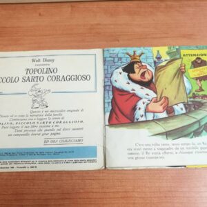 Miniatura 4 per Topolino Piccolo Sarto Coraggioso - Walt Disney - Raro - Vinile LP 45 Giri