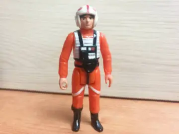 Reperto originale Luke Skywalker X-Wing - Action Figure Star Wars Gmfgi Vintage 1978 Hong Kong (1978) - Condizioni USATO CIB