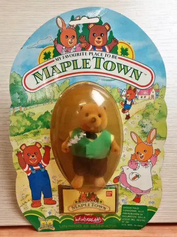 Reperto originale Maple Town Orsetto Bear Mr. Beaver - Bandai 1986 Nuovo (1986) - Condizioni NUOVO / SIGILLATO CIB