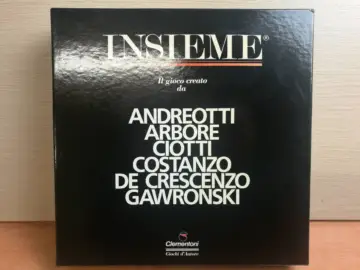 Reperto originale Insieme Andreotti Costanzo De Crescenzo Ciotti Arbore - Clementoni Gioco da Tavolo Usato Completo - Condizioni USATO CIB