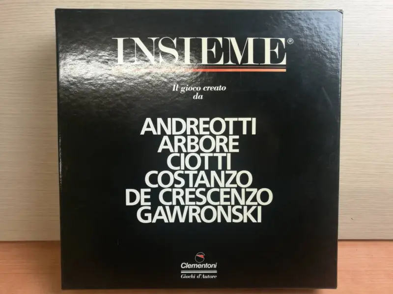 Insieme Andreotti Costanzo De Crescenzo Ciotti Arbore - Clementoni Gioco da Tavolo Usato Completo - Vista 1