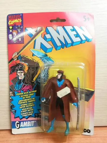 Reperto originale X-Men Gambit Marvel Comics - Toy Biz Tyco Action Figure Nuovo Blister - Condizioni NUOVO / SIGILLATO CIB