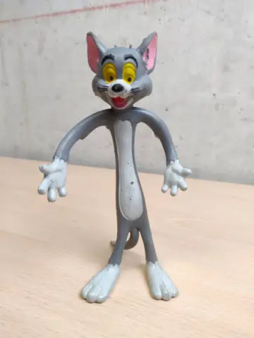 Reperto originale Tom and Jerry Pupazzo in Gomma 1979 Hong Kong (1979) - Condizioni USATO CIB