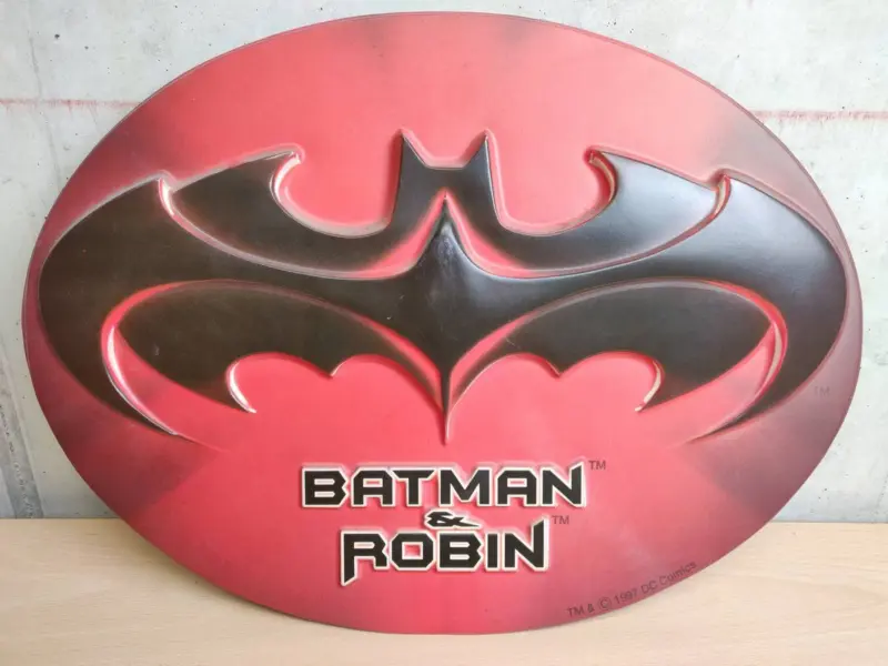 Insegna Film Batman & Robin 1997 DC Comics - Vista 1