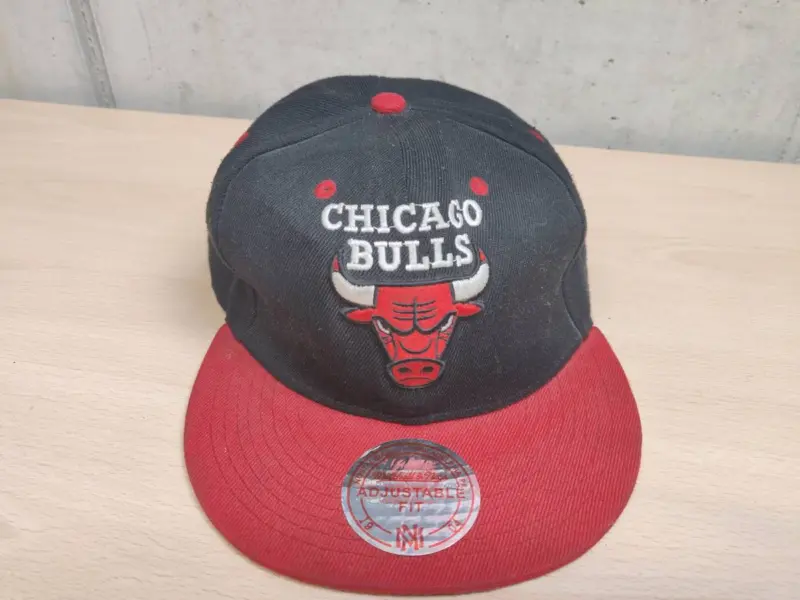 Chicago Bulls - Cappellino Unisex NBA Originale Mitchell & Ness - Vista 1