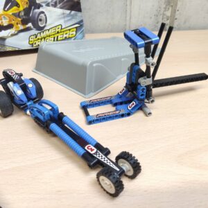Miniatura 5 per LEGO Technic 8238 Slammer Dragsters Usato Completo