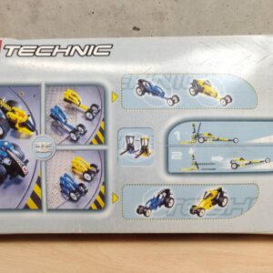 Miniatura 8 per LEGO Technic 8238 Slammer Dragsters Usato Completo