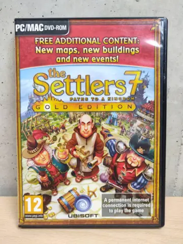 Reperto originale The Settlers 7 Gold Edition - PC - Nuovo - Condizioni NUOVO / SIGILLATO CIB