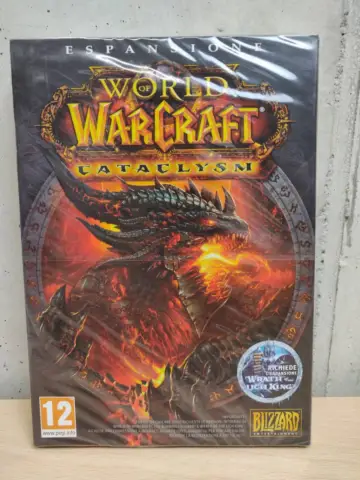 Reperto originale World of Warcraft Cataclysm - PC Italiano - Nuovo - Condizioni NUOVO / SIGILLATO CIB