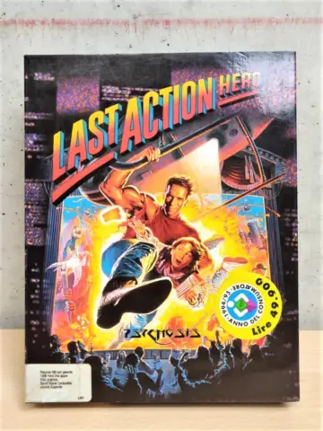 Reperto originale Last Action Hero PC IBM Floppy Big Box (1994) - Nuovo (1994) - Condizioni NUOVO / SIGILLATO CIB