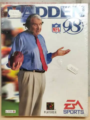 Reperto originale Madden NFL 98 PC Big Box - Nuovo (1997) - Condizioni NUOVO / SIGILLATO CIB