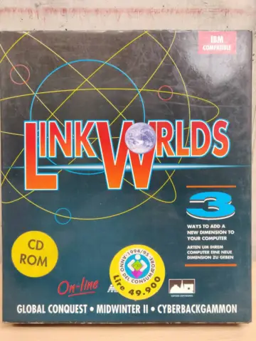 Reperto originale Link Worlds PC Big Box - Nuovo (1997) - Condizioni NUOVO / SIGILLATO CIB