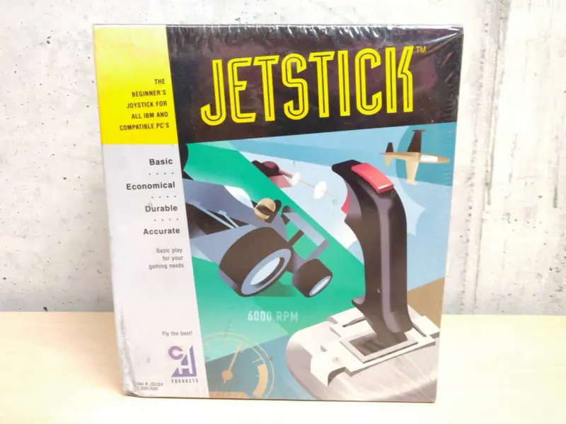 Joystick Jetstick CH Products U.S.A. PC IBM Nuovo - Vista 1