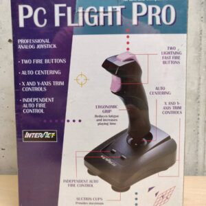 Miniatura 3 per Joystick Flight Pro Interact PC IBM Nuovo
