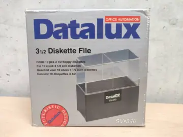 Reperto originale Datalux Diskette File Porta Floppy - Condizioni NUOVO / SIGILLATO CIB