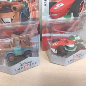 Miniatura 2 per Saetta McQueen e Cricchetto Personaggio Action Walt Disney Infinity Cars Figure Box