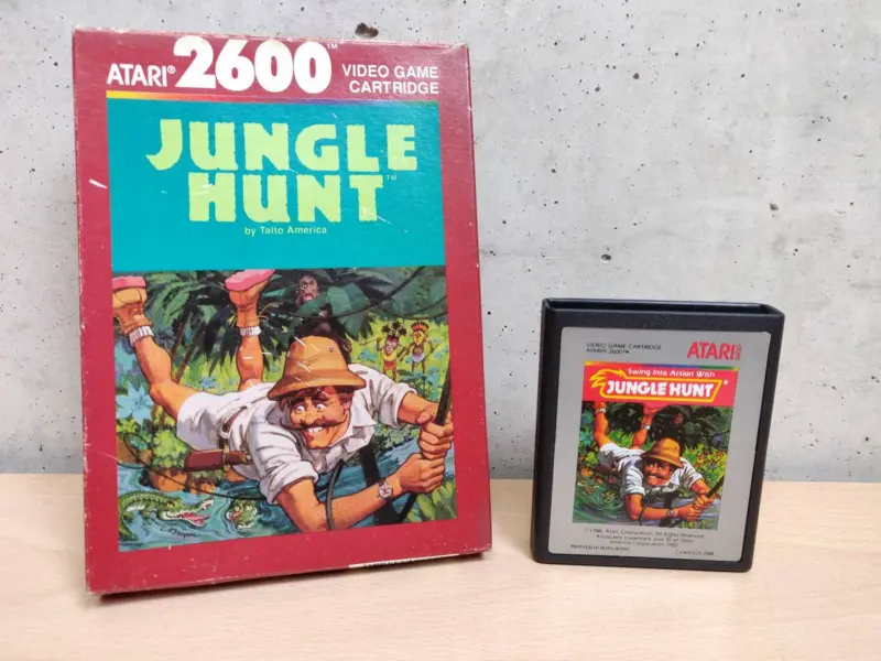 Jungle Hunt - Atari 2600 - 1988 - Usato - Vista 1