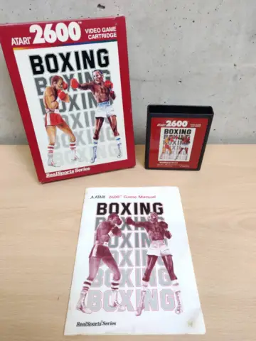 Reperto originale Boxing - Atari 2600 - 1988 - Usato (1988) - Condizioni USATO TESTATO 100% CIB