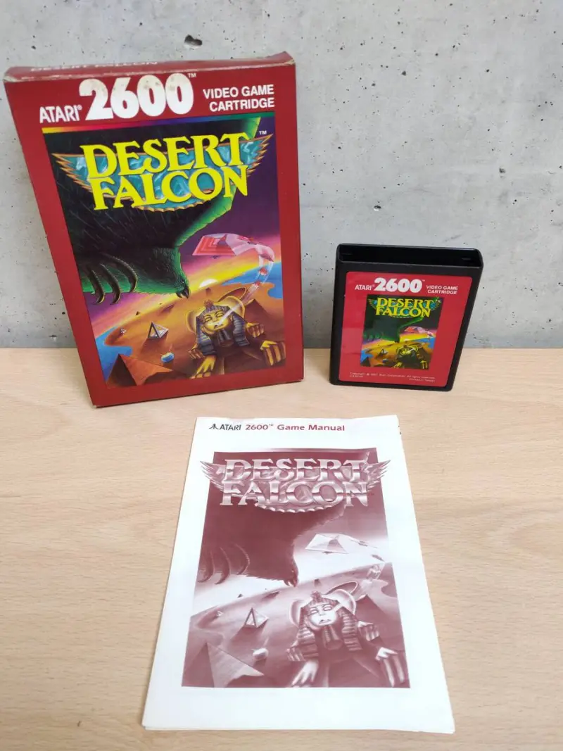 Desert Falcon - Atari 2600 - 1987 - Usato - Vista 1