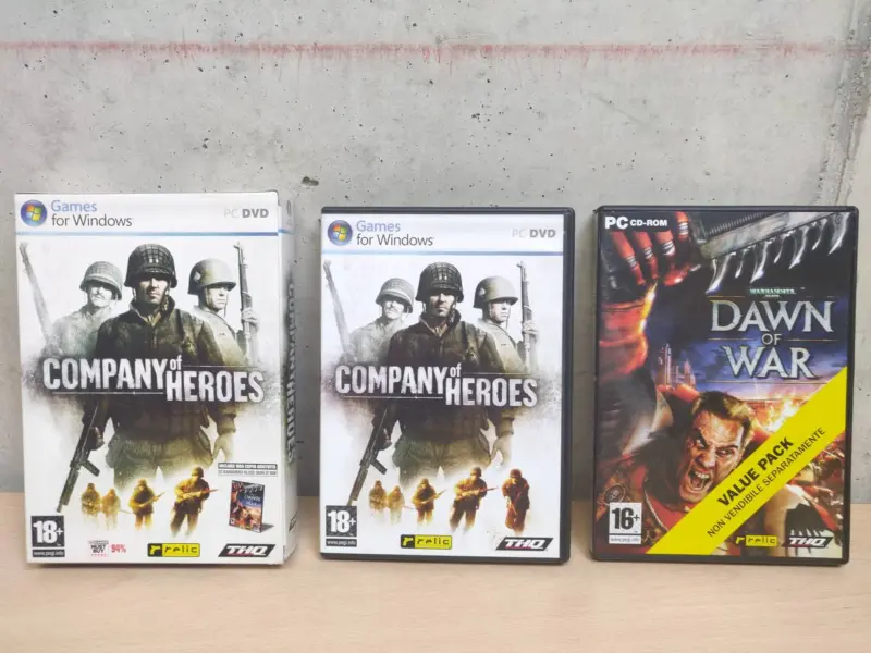 Company of Heroes + Warhammer Dawn of War - PC - Vista 1