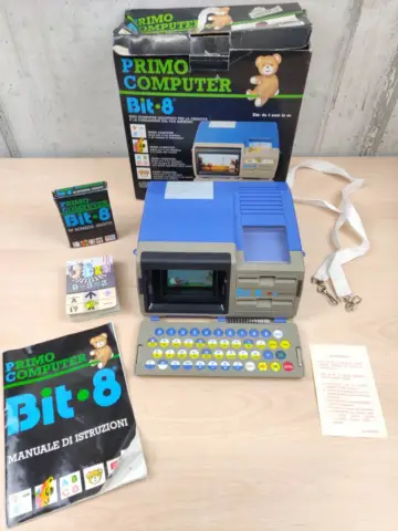 Reperto originale Primo Computer Bit 8 - EG Vintage 1988 Hong Kong Funzionante (1988) - Condizioni USATO CIB