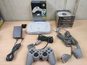 Reperto originale Console - Sony PlayStation 1 PS1 Psone - SCPH-102 Testato Funzionante con Accessori e Giochi #03 - Condizioni USATO TESTATO 100% CIB