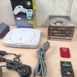 Miniatura 4 per Console - Sony PlayStation 1 PS1 Psone - SCPH-102 Testato Funzionante con Accessori e Giochi #04
