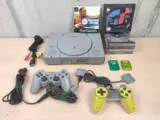 Miniatura 1 per Console - Sony PlayStation 1 - SCPH-5552 Testato Funzionante con Accessori e Giochi #06