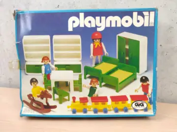 Reperto originale Playmobil 3417 Camera Bambini - Very Rare MISB (1981) - Condizioni NUOVO / SIGILLATO CIB