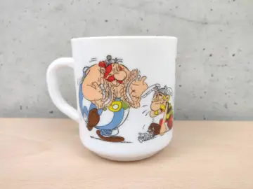 Reperto originale Asterix e Obelix Tazza Cup da Collezione Raro Vintage 1991 (1991) - Condizioni USATO CIB