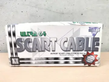 Reperto originale Scart Cable Ultra 64 Cavo Blaze Nuovo - Condizioni NUOVO / SIGILLATO CIB