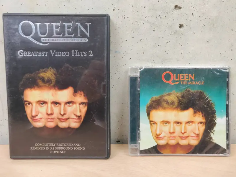 Queen The Greatest Video Hits 2 + CD "Queen The Miracle" Nuovo Sigillato - Vista 1