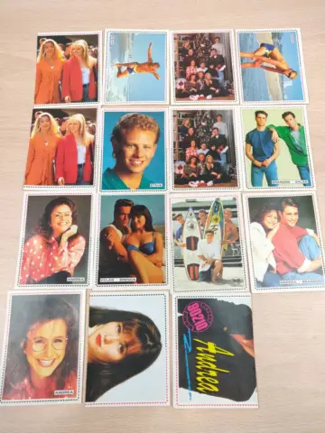 Reperto originale Beverly Hills 90210 Figurine Panini - 15 pz - Condizioni USATO CIB
