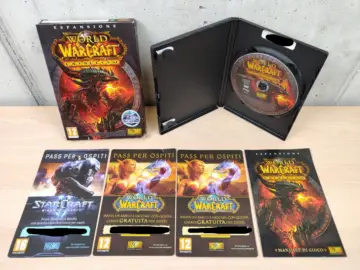 Reperto originale World of Warcraft Cataclysm - PC Italiano - Condizioni USATO CIB