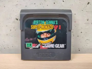 Reperto originale Ayrton Senna's Super Monaco GP 2 - SEGA Game Gear - PAL - Condizioni USATO CIB