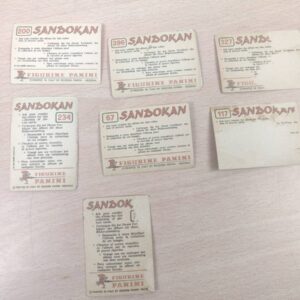 Miniatura 2 per Figurine Panini - Sandokan - 7 Pezzi