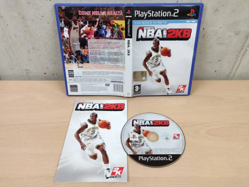 NBA 2K8 2008 - PlayStation 2 PS2 - PAL - Vista 1
