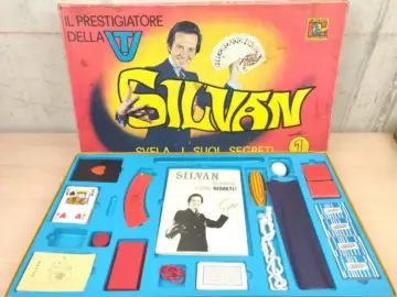 Reperto originale Silvan Svela I Suoi Segreti - Clementoni Gioco da Tavolo Vintage - Condizioni USATO CIB