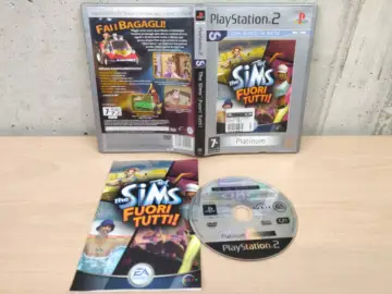 Reperto originale The Sims Fuori Tutti Platinum - PlayStation 2 PS2 - PAL ITA - Condizioni USATO TESTATO 100% CIB