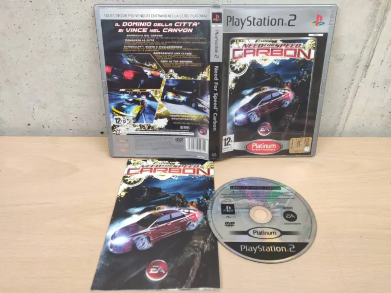 Need for Speed Carbon Platinum - PlayStation 2 PS2 - PAL ITA - Vista 1