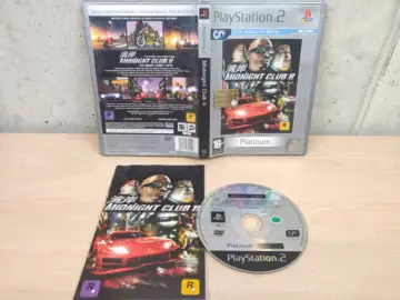 Reperto originale Midnight Club 2 Platinum - PlayStation 2 PS2 - PAL ITA - Condizioni USATO TESTATO 100% CIB