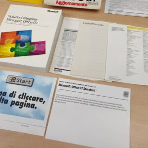 Miniatura 3 per Office 97 Aggiornamento Microsoft Italiano Scatole e Istruzioni