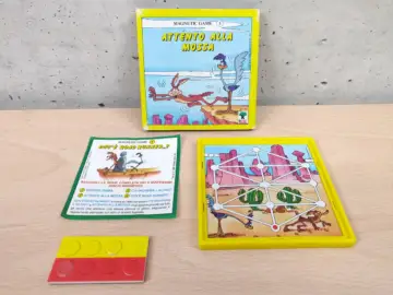 Reperto originale Attendo alla Mossa - Magnetic Game 4 - Kinder FERRERO1990 Warner Bros - Condizioni NUOVO / SIGILLATO CIB