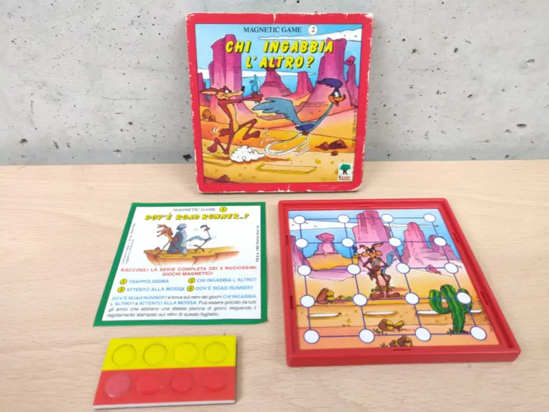 Chi Ingabbia l'Altro? - Magnetic Game 3 - Kinder Ferrero 1990 Warner Bros - Vista 1