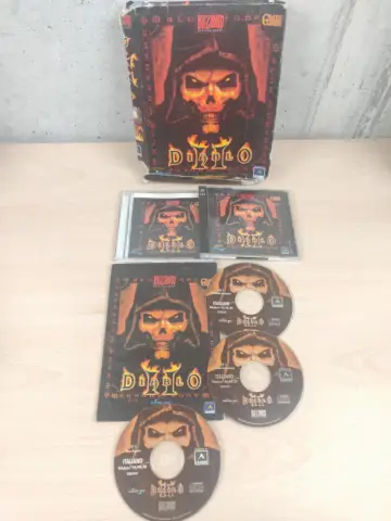 Reperto originale Diablo II 2 PC Leader Big Box ITA Italiano Originale - Condizioni USATO CIB