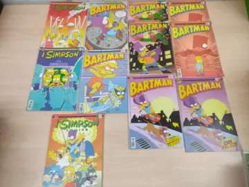 Reperto originale Bartman Bongo Comics 11pz - Condizioni USATO CIB