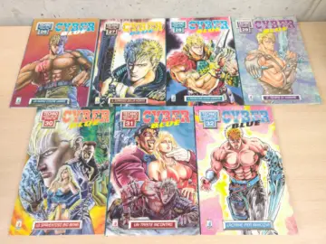 Reperto originale Techno Cyber Blue 1/7 Completa - Condizioni USATO CIB